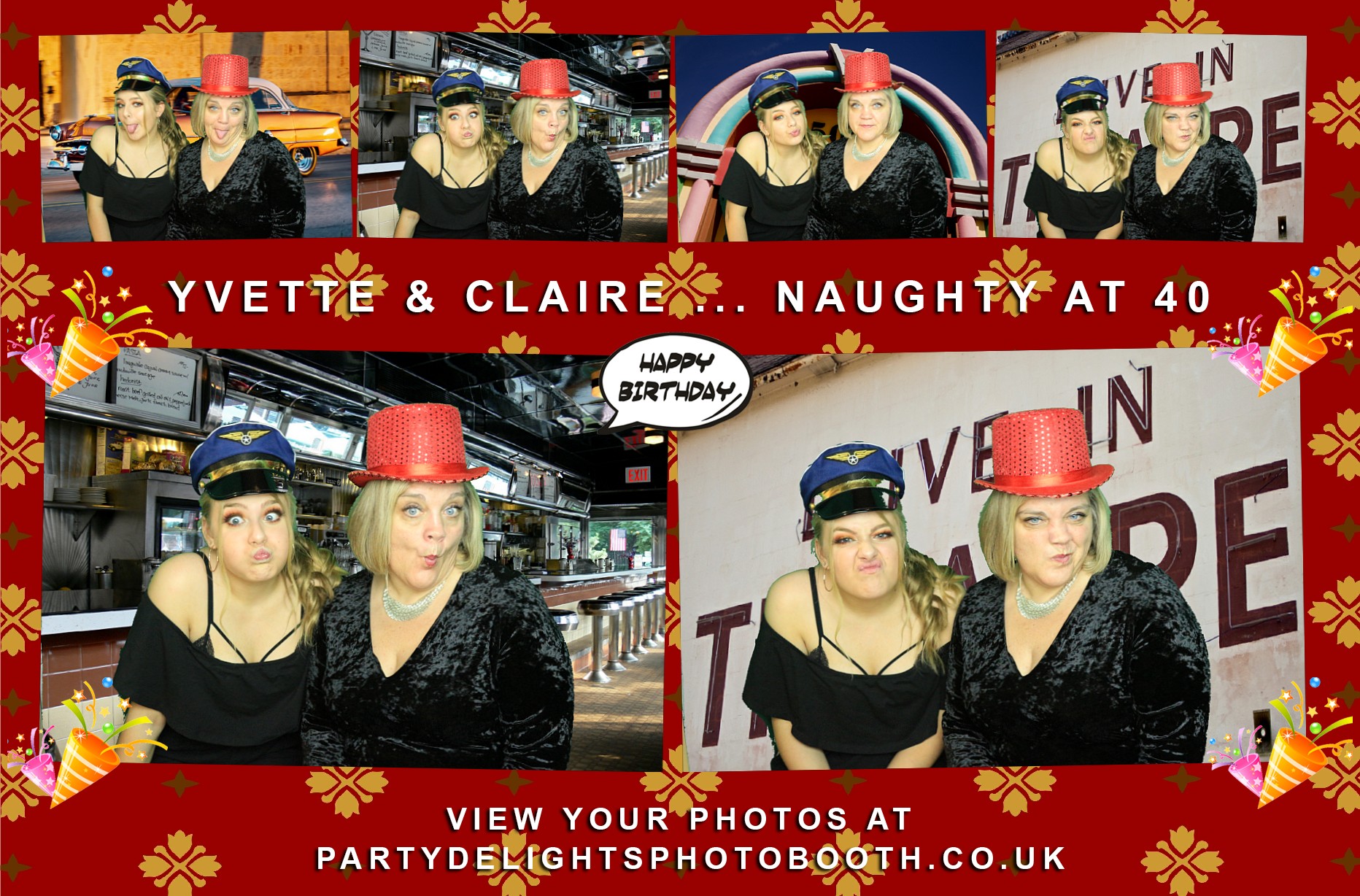 Yvette and Claire’s 40th birthday! - Prints | View more photos from the event at gallery.partydelightsphotobooth.co.uk/u/PartyDelightsPhotoBooth/Yvette-and-Claire’s-40th-birthday-Prints